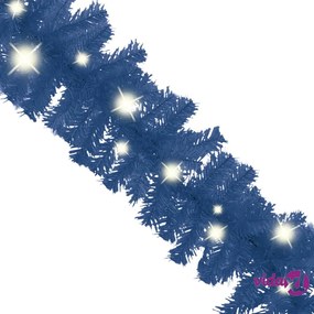 vidaXL Ghirlanda Natalizia con Luci a LED 5 m Blu