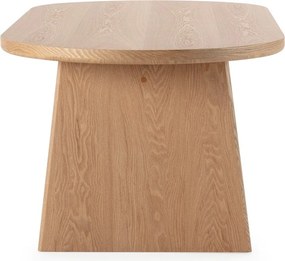 Tavolo da pranzo con effetto frassino 100x200 cm Blair – MOME