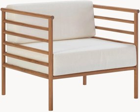 Poltrona da giardino in legno di teak Brandon