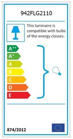 Lampada da parete bianca e nera ø 15 cm Atmaca - Opviq lights