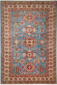 Kazak Tappeto 310x220 Blu (Pakistan) Annodato A Mano