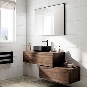 Lavabo Nube in ceramica bianco L45H13P32