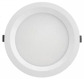 Faro LED da Incasso 42W IP54, Foro Ø210mm, UGR19 con driver Philips Colore Bianco Variabile CCT