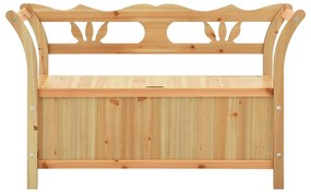 Panca 107x45x75,5 cm legno massello di abete