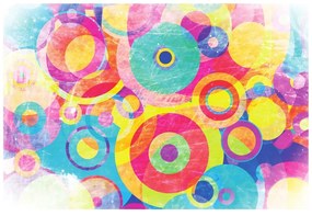 Carta da parati – Cerchi grunge