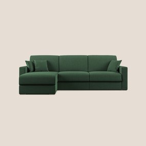 Best Divano letto angolare con penisola in tessuto smacchiabile QuickClean T08
