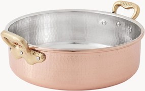 Pentola bassa in rame Luxury Line