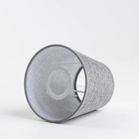 Brilagi - Applique a LED NUBILA 1xE27/25W/230V + LED/3W cromo/grigio