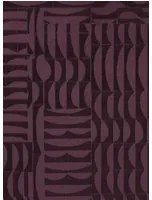 Arte International Carta da parati Barkhan - Burgundy