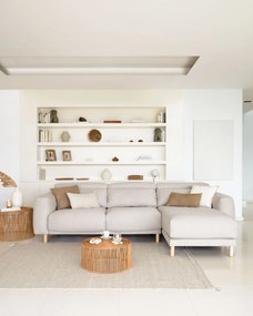 Kave Home - Cornice per foto Valdina in pietra beigee marrone 23 x 18 cm