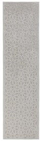 Tappeto grigio per esterni 66x230 cm Argento - Flair Rugs