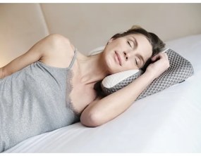 CONNECT IT CFH-6031-WH - Cuscino anatomico Lyra bianco/grigio