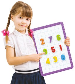 Magnetino Numbers Starter Set - Lavagna con numeri magnetici - 48 pezzi
