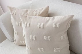 Federe decorative in set 2 pz 43x43 cm Tuffet – Mioli Decor