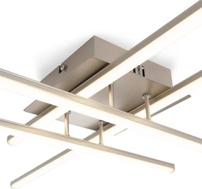 Brilagi - Plafoniera LED STRIPES LED/37W/230V argento