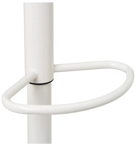 Sgabelli da bar bianchi ad altezza regolabile in similpelle in set di 2 (altezza seduta 56,5 cm) - Casa Selección