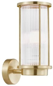 Nordlux - Lampada da parete per esterni LINTON 1xE27/15W/230V IP54 ottone