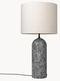 Lampada da terra con luce regolabile e base in marmo Gravity, alt. 120 cm