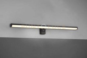Lino h2o applique led  11w 1350lm, 3000k nero anche con possibilita...