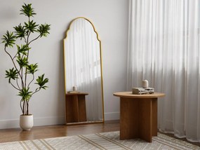 Grande specchio vintage L. 60 x H. 160 cm in Metallo Dorato - KARIAN