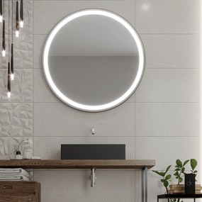 Specchio rotondo con illuminazione LED C1 premium