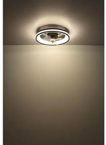 Globo 03651 - Plafoniera LED con ventilatore GATIAN LED/30W/230V nero + +TC