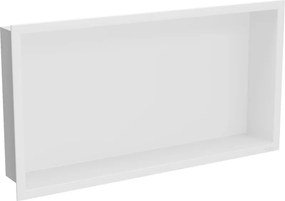Mexen X-Wall-R ripiano ad incasso con bordo 60 x 30 cm, bianco - 1920603010