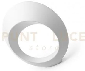 Olo applique a parete bianco opaco a led 3000k 3300lm 33w in alluminio