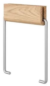 Toilet Roll Holder Oak/Steel - Moebe