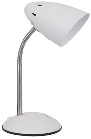 ITALUX MT-HN2013-WH+S.NICK - Lampada da tavolo COSMIC 1xE27/40W/230V bianco