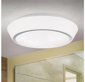 Orion - Plafoniera da bagno TENA 3xE27/60W/230V Ø 38 cm IP44 bianca