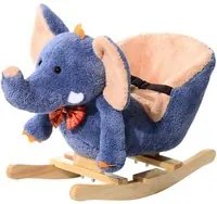 Elefante a Dondolo per Bambini Blu