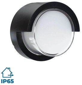 Applique IP65 LED da Parete 12W B. Naturale Tonda Colore Bianco Naturale 4.200K
