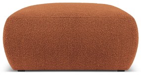 Sgabello marrone in tessuto bouclé Molino - Micadoni Home