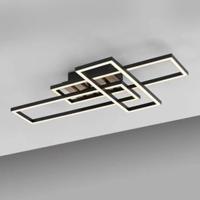 JUST LIGHT. 14051-79 - Plafoniera LED AKUSTIKA LED/20,5W/230V rovere/nero