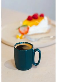 Tazze in set per espresso in verde scuro in gres 2 pz 80 ml Fuori – Vialli Design