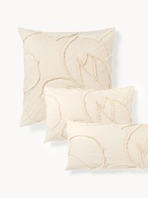 Federa in cotone percalle con design trapuntato Madeline