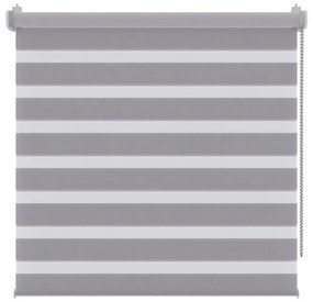 Tenda a rullo giorno / notte Orleans Velo grigio chiaro 40x160 cm