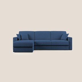 Best Divano letto angolare in tessuto impermeabile T02