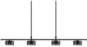 Clyde 4 LED Lampada a Sospensione Long Black - Nordlux