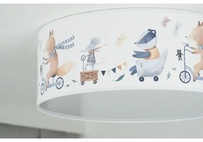 Duolla - Lampada LED da soffitto per bambini CORTINA LED/26W/230V Ø40cm 4000K