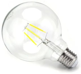 Lampadina LED FILAMENT G95 E27/6W/230V 6500K - Aigostar