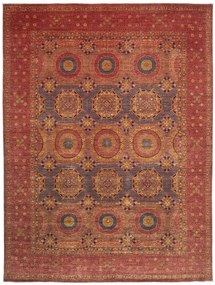 Mamluk Tappeto 280x370 Viola (Pakistan) Annodato A Mano