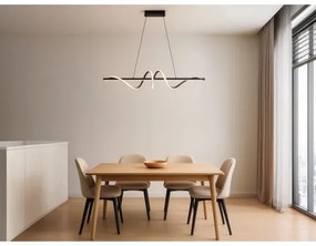 Lampadario LED dimmerabile a sospensione su cavo LED/50W/230V 3000-6500K 100 cm + telecomando