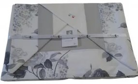 Completo lenzuola matrimoniale in cotone Nausicaa Thea Matrimoniale Grigio Perla