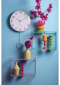 Mensola viola in acciaio con ripiani multipli 40 cm Reja – PT LIVING