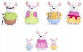 Li'l Woodzeez - Set di miniature NIBBLEKIN famiglia di topi