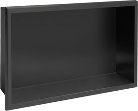 MENSOLA BAGNO 30x45 black mat