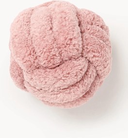 Cuscino annodato in teddy Dotty