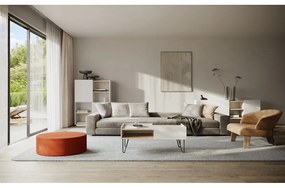 Libreria bianca 100x147 cm Nina - TemaHome